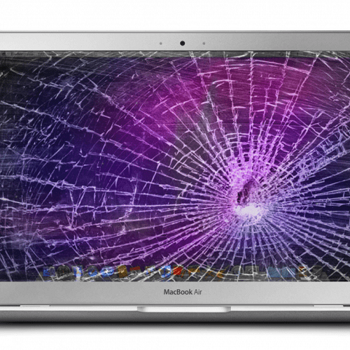 macbook pro broken glass repair